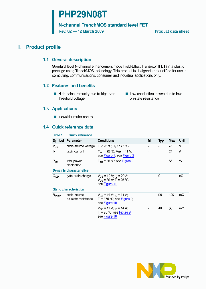PHP29N08T_5032667.PDF Datasheet