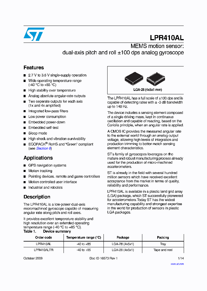 LPR410AL_5033339.PDF Datasheet