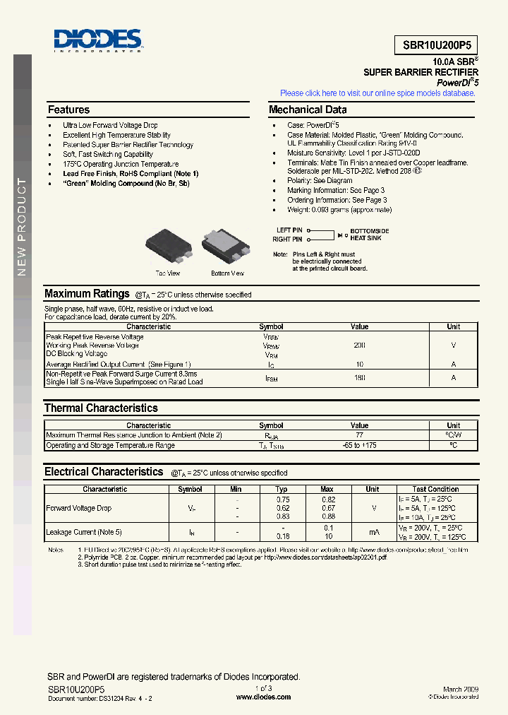 SBR10U200P5-13_5033545.PDF Datasheet