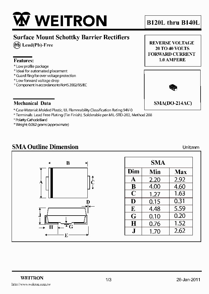 B120L_5033565.PDF Datasheet