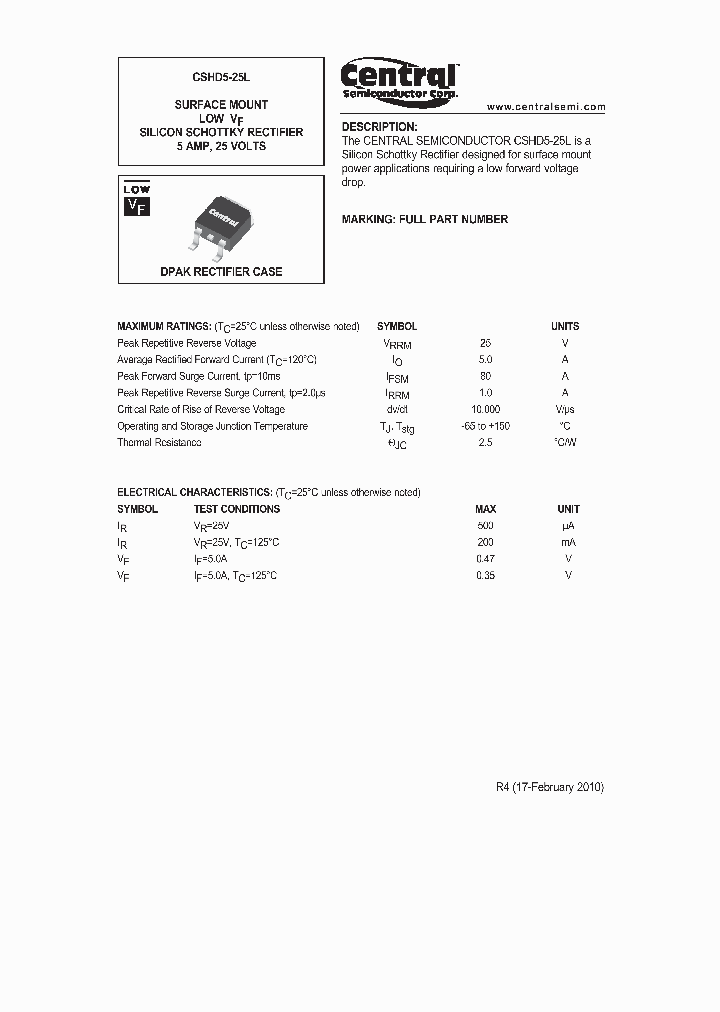 CSHD5-25L10_5034148.PDF Datasheet