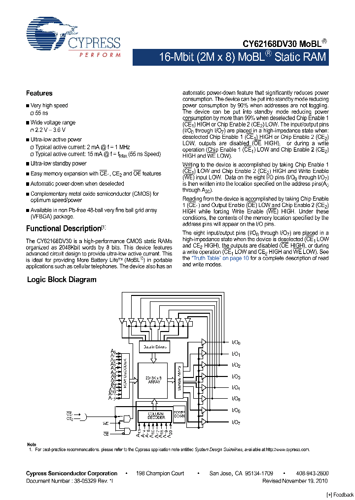 CY62168DV3010_5034355.PDF Datasheet