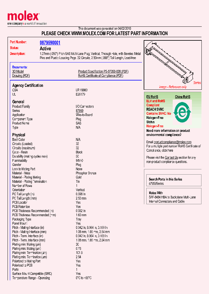 0879590001_5034434.PDF Datasheet
