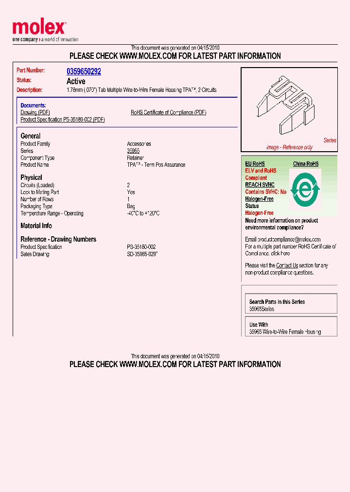 0359650292_5034580.PDF Datasheet