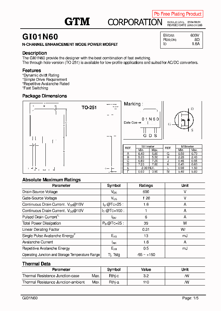 GI01N60_5034600.PDF Datasheet
