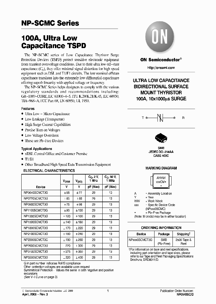 NP3100SCMCT3G_5034949.PDF Datasheet