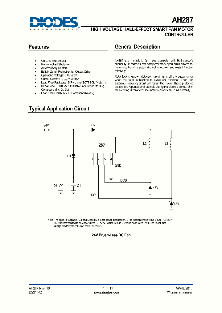 AH287-PG-B_5034989.PDF Datasheet
