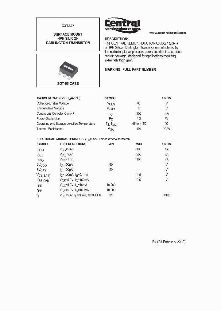 CXTA2710_5035387.PDF Datasheet