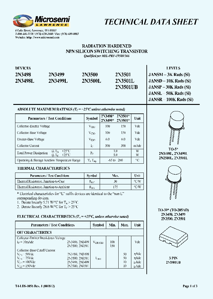 2N34981_5036300.PDF Datasheet