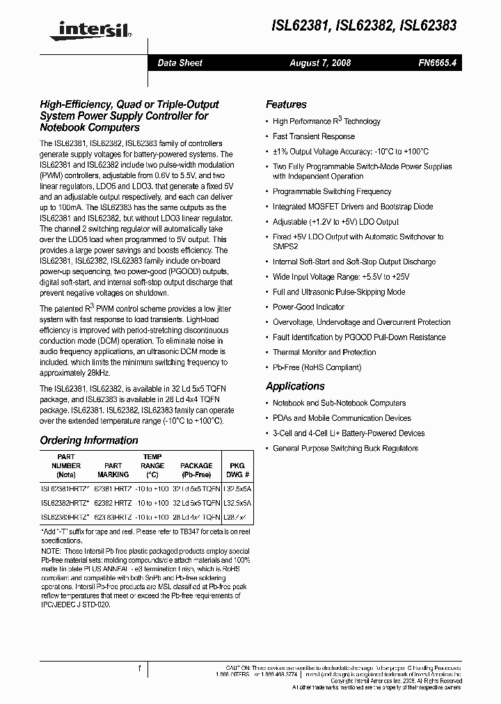 ISL62382HRTZ_5036350.PDF Datasheet