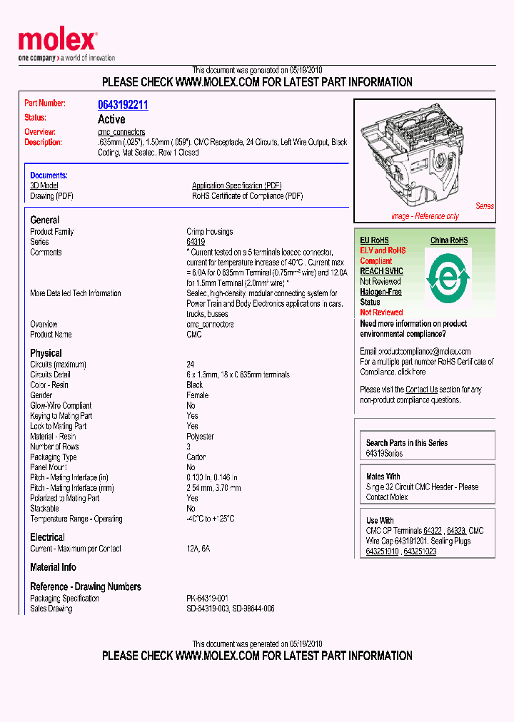64319-2211_5036901.PDF Datasheet