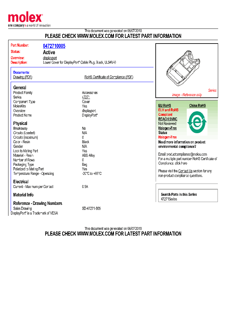 47271-0005_5037108.PDF Datasheet
