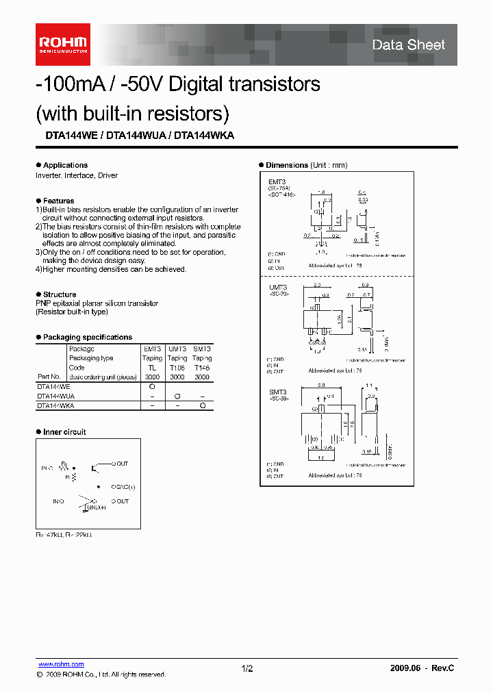 DTA144WUA_5038094.PDF Datasheet
