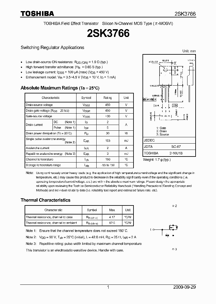 2SK376609_5038237.PDF Datasheet