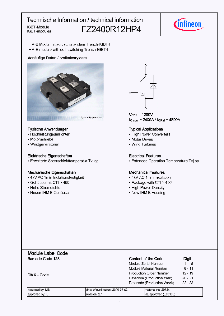 FZ2400R12HP4_5038519.PDF Datasheet