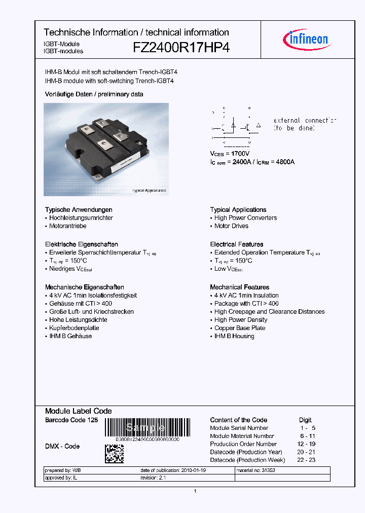 FZ2400R17HP4_5038521.PDF Datasheet