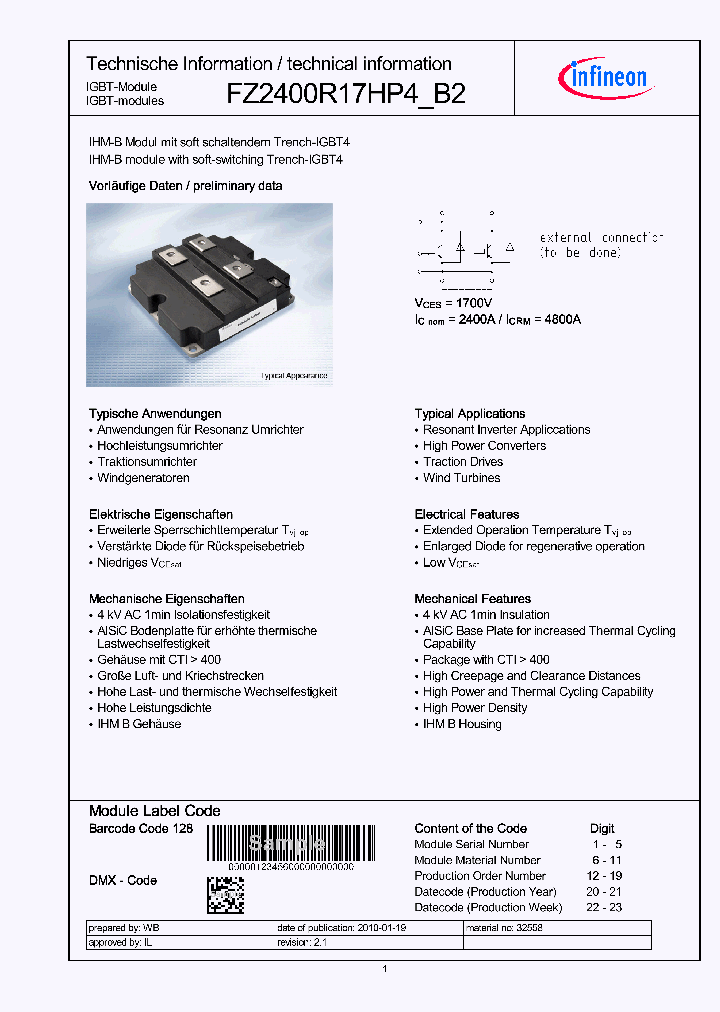FZ2400R17HP4B2_5038522.PDF Datasheet