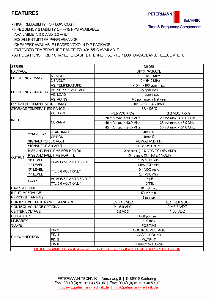 M3550_5039456.PDF Datasheet