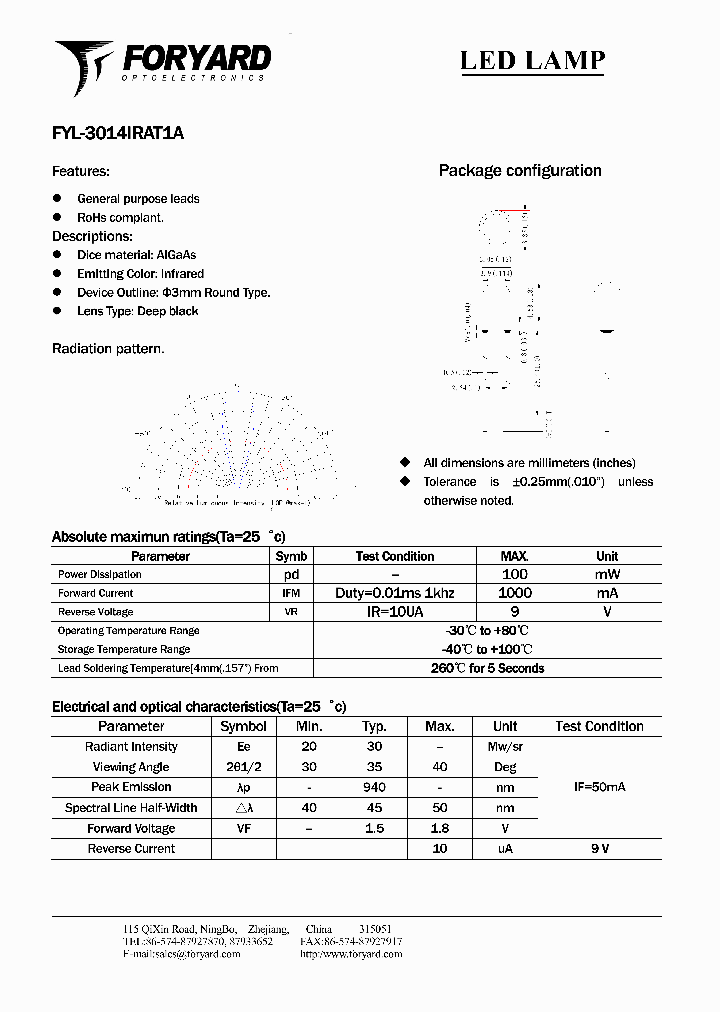 FYL-3014IRAT1A_5039504.PDF Datasheet