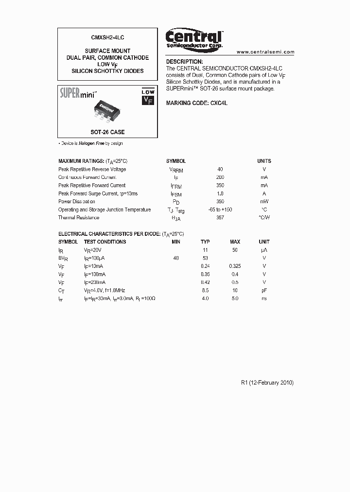 CMXSH2-4LC_5039876.PDF Datasheet