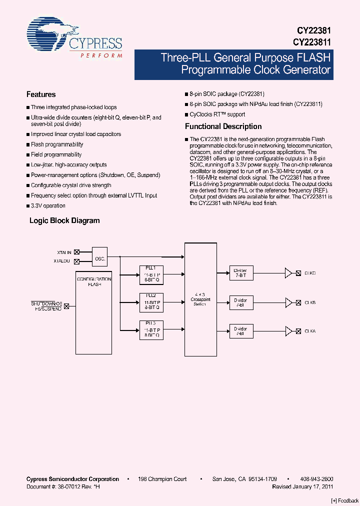 CY2238111_5040034.PDF Datasheet