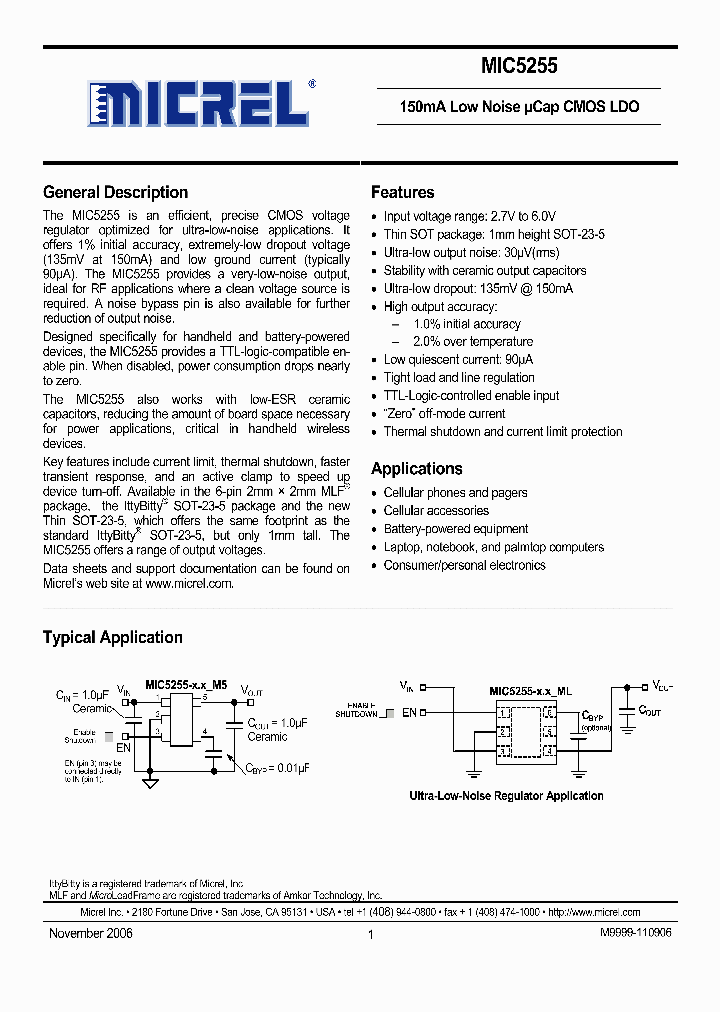 MIC5255-25BD5_5040516.PDF Datasheet