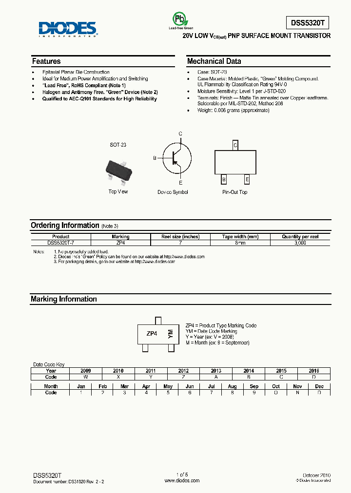 DSS5320T_5040709.PDF Datasheet