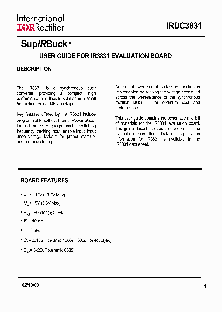 IRDC3831_5041289.PDF Datasheet