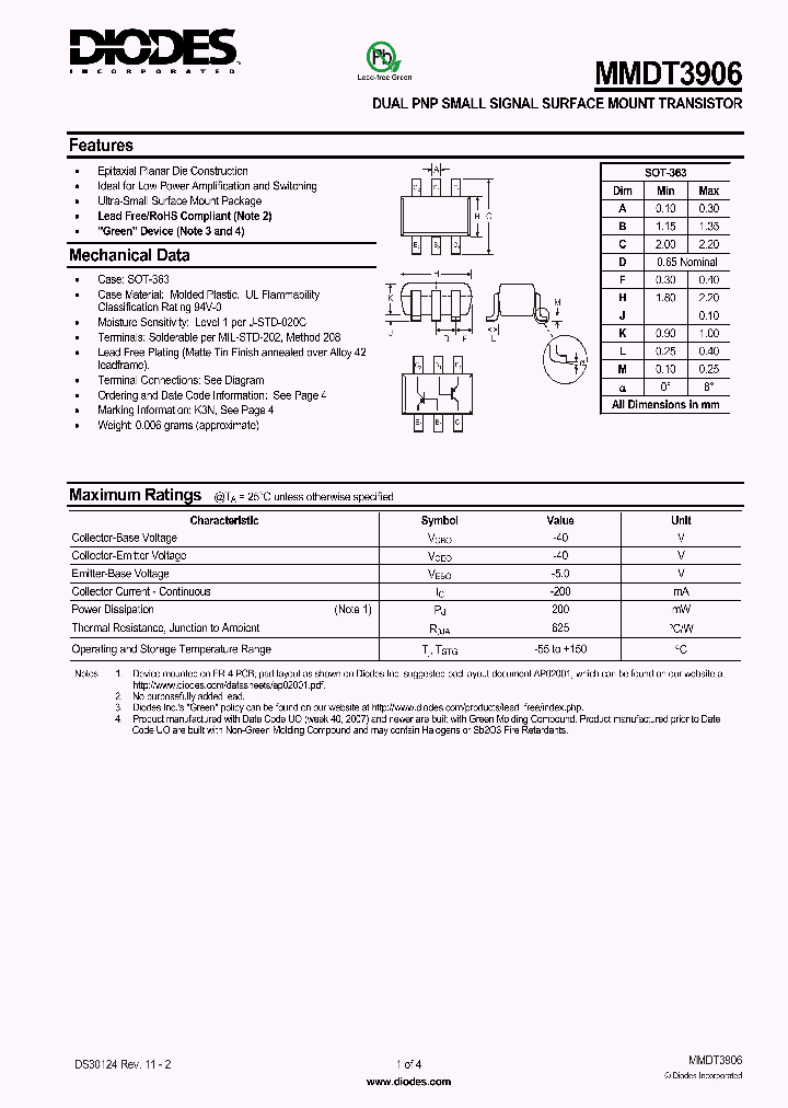 MMDT39062_5041403.PDF Datasheet