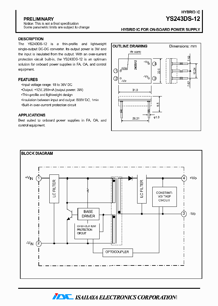 YS243DS-12_5041522.PDF Datasheet
