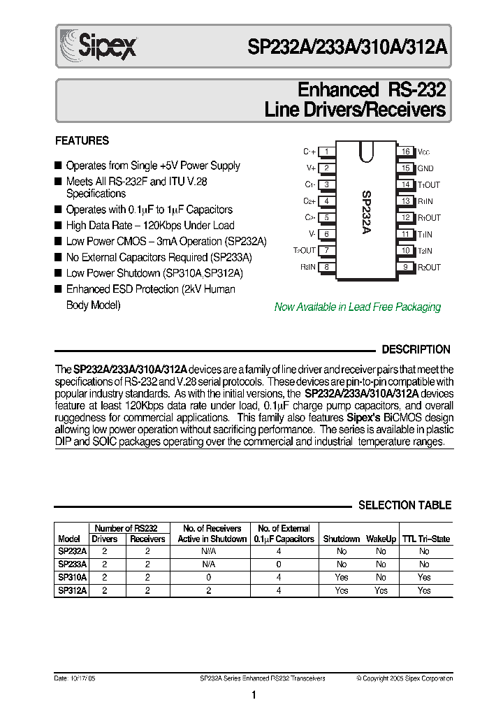 SP233AETTR_5042557.PDF Datasheet