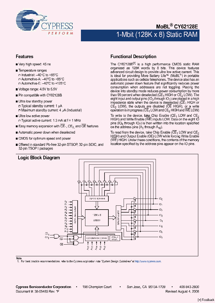 CY62128E09_5042828.PDF Datasheet