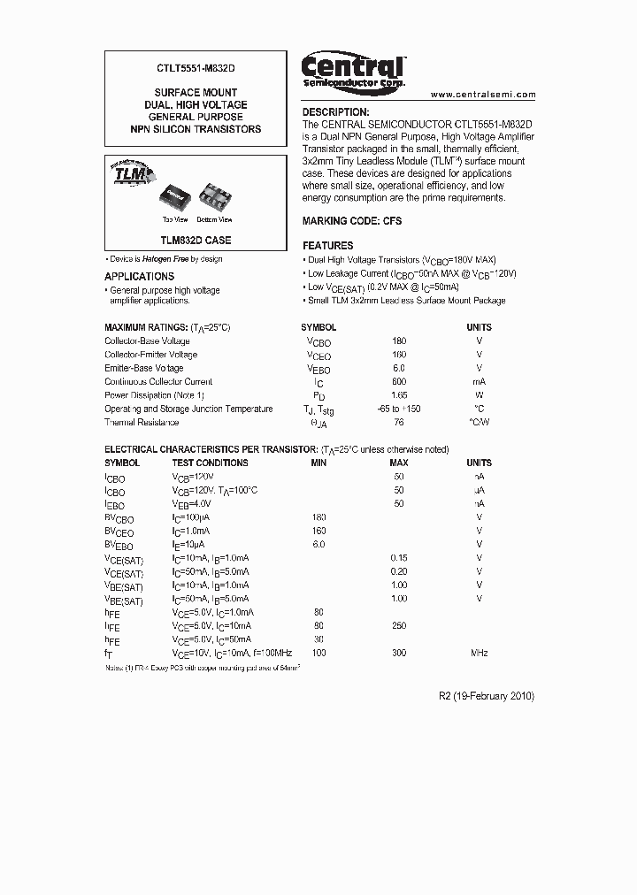 CTLT5551-M832D_5044240.PDF Datasheet