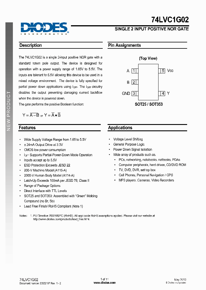 74LVC1G02W5-7_5044689.PDF Datasheet