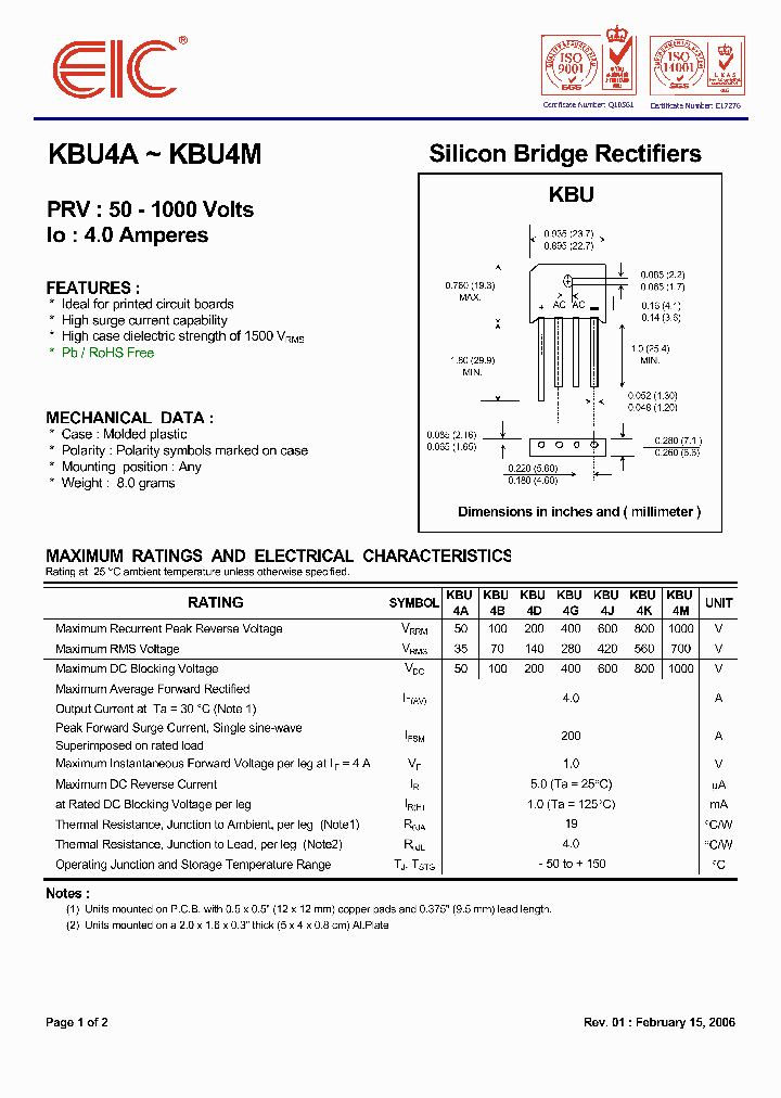 KBU4K_5045871.PDF Datasheet
