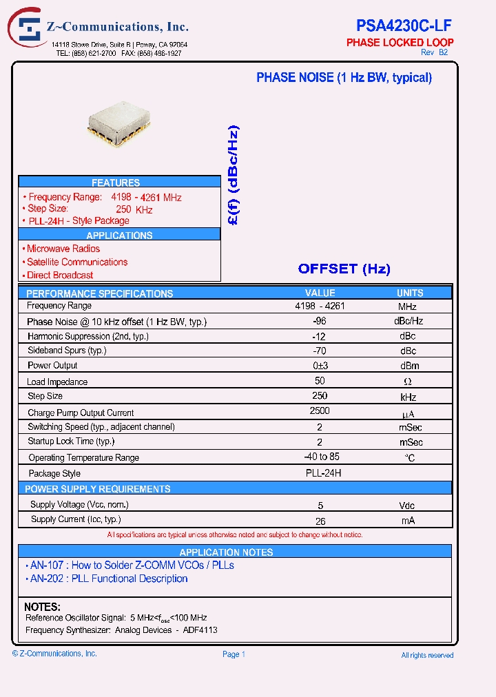 PSA4230C-LF_5046240.PDF Datasheet