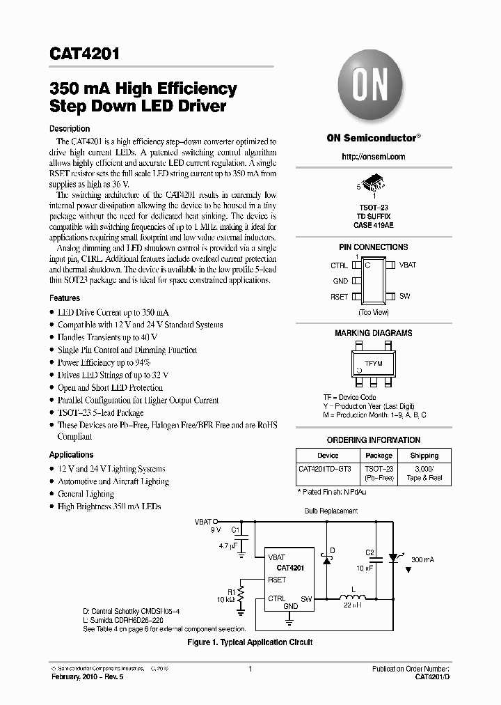 CAT4201TD-GT3_5046347.PDF Datasheet