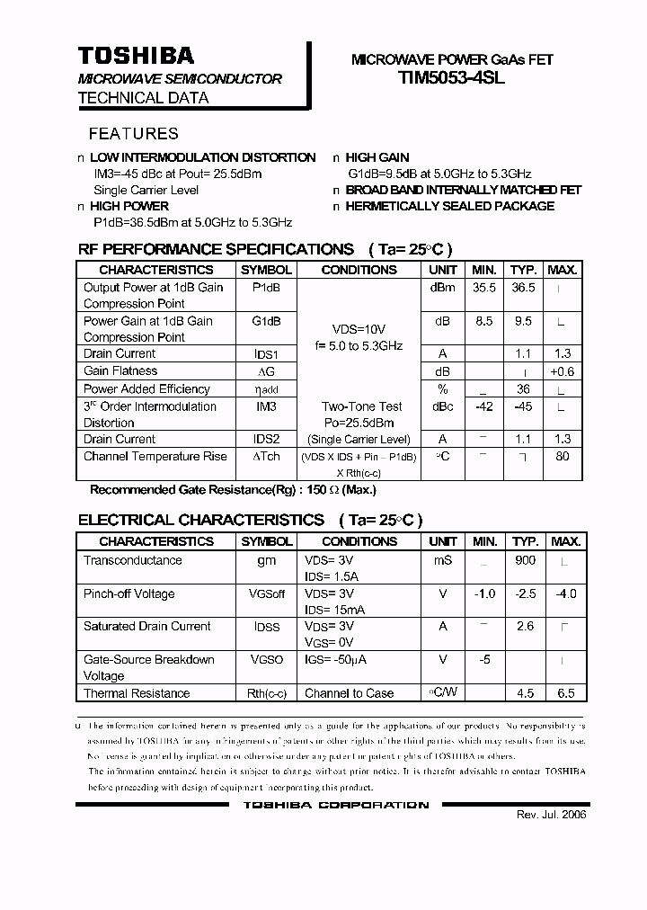 TIM5053-4SL_5046735.PDF Datasheet