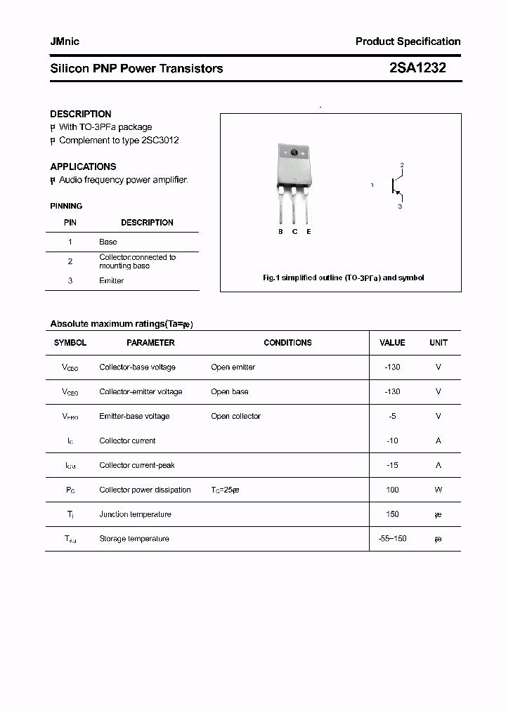 2SA1232_5046986.PDF Datasheet