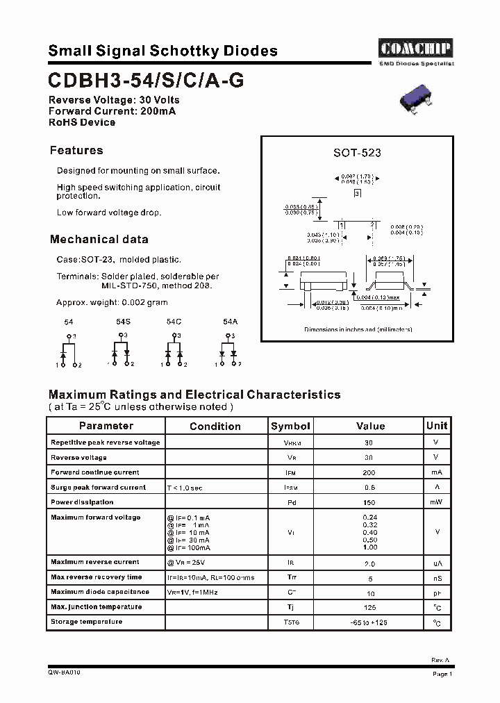 CDBH3-54-G_5047196.PDF Datasheet