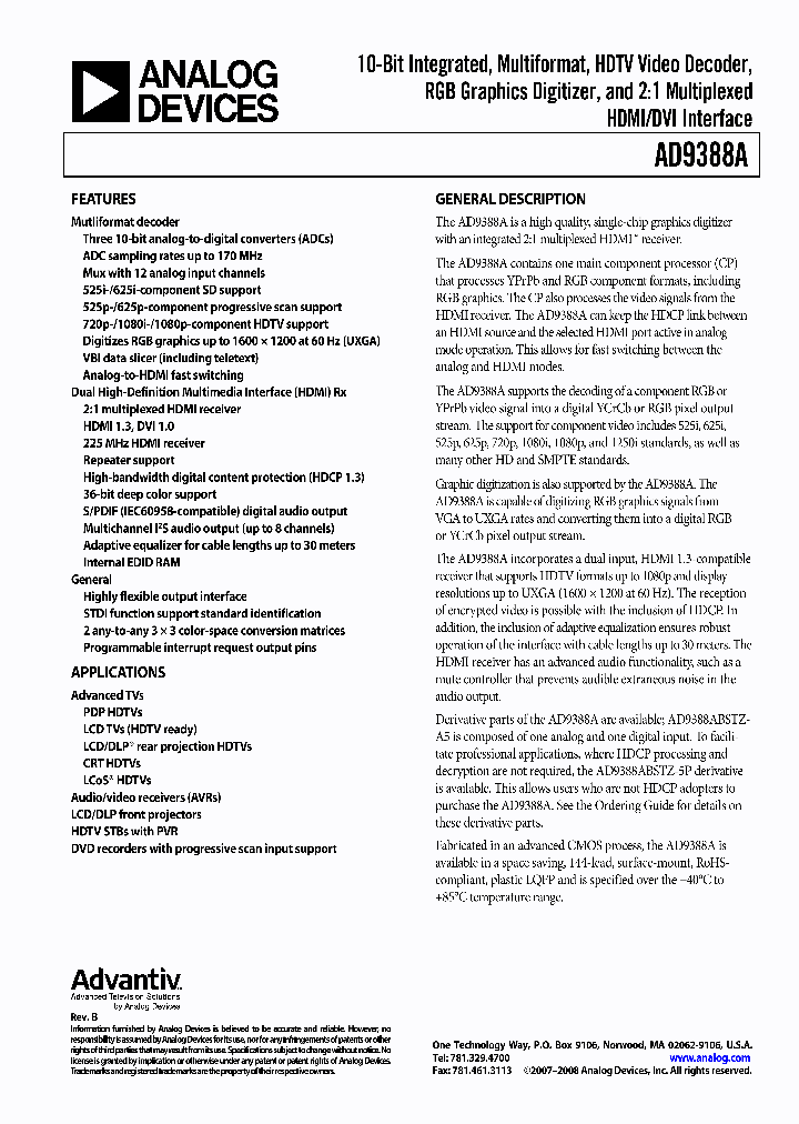 AD9388ABSTZ-5P_5047834.PDF Datasheet