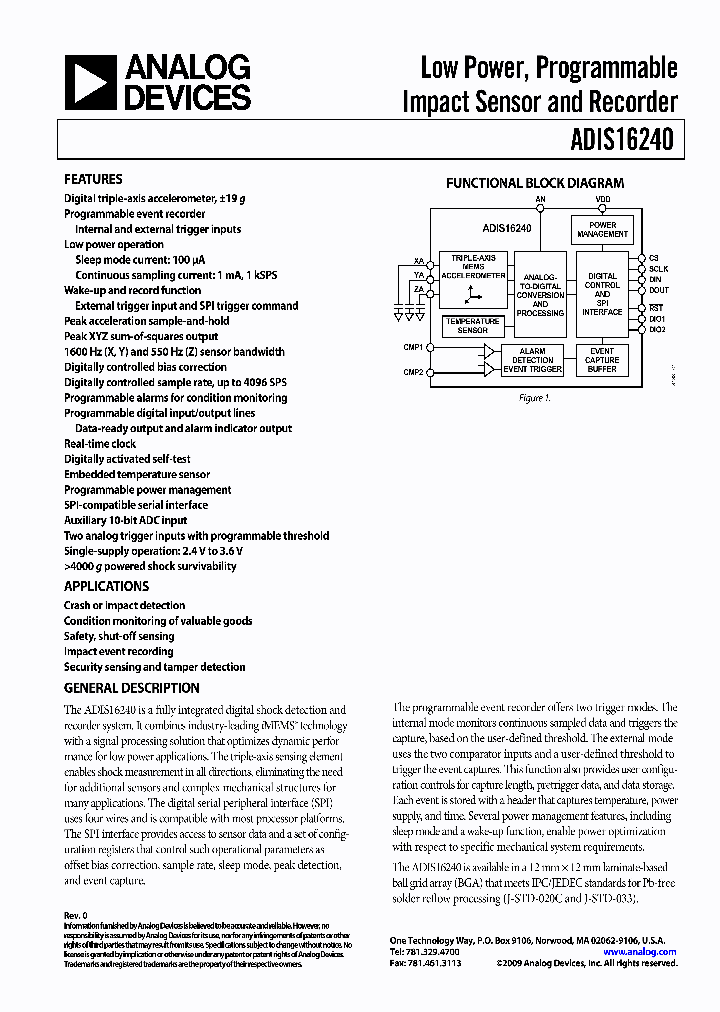 ADIS16240_5048034.PDF Datasheet