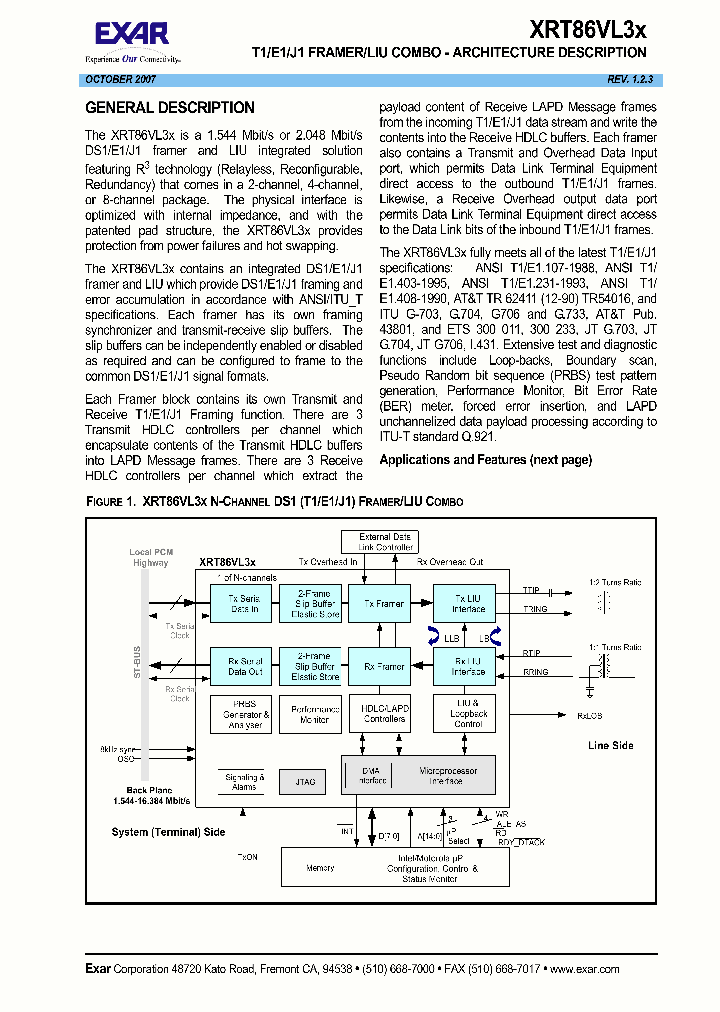 XRT86VL3X0710_5048118.PDF Datasheet