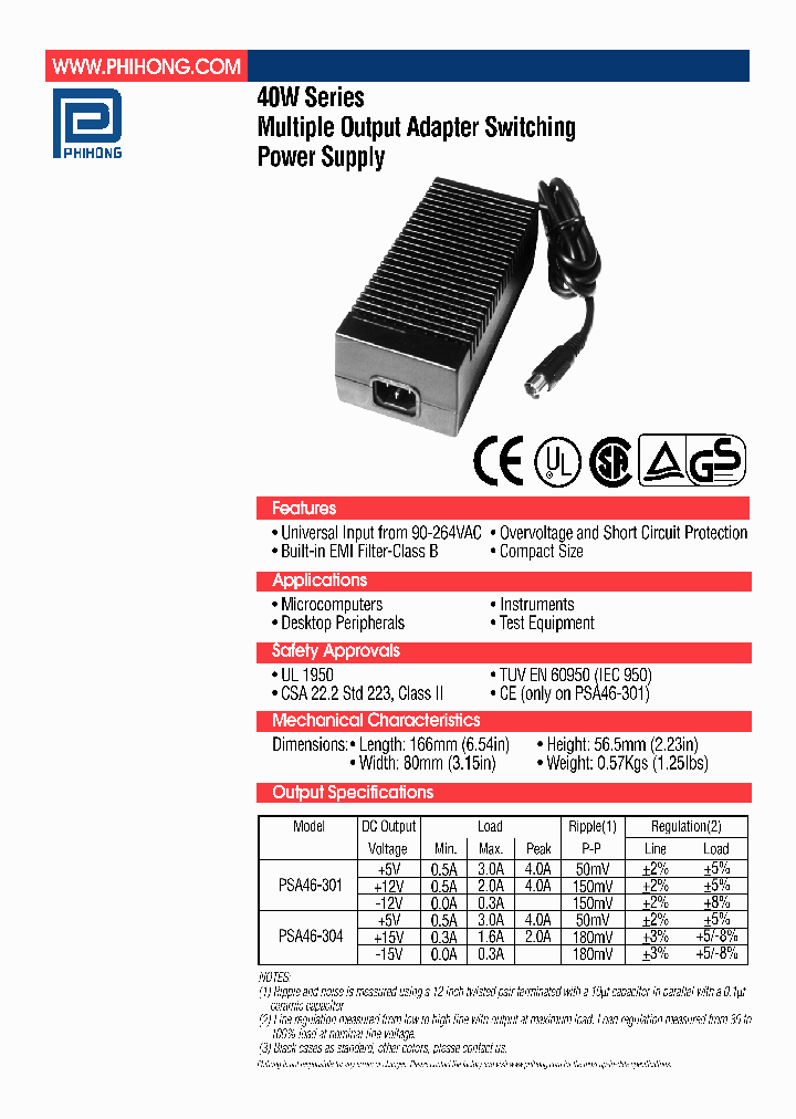 PSA46-301_5049058.PDF Datasheet