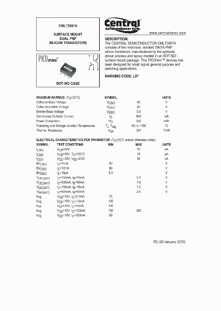 CMLT2907A10_5049229.PDF Datasheet