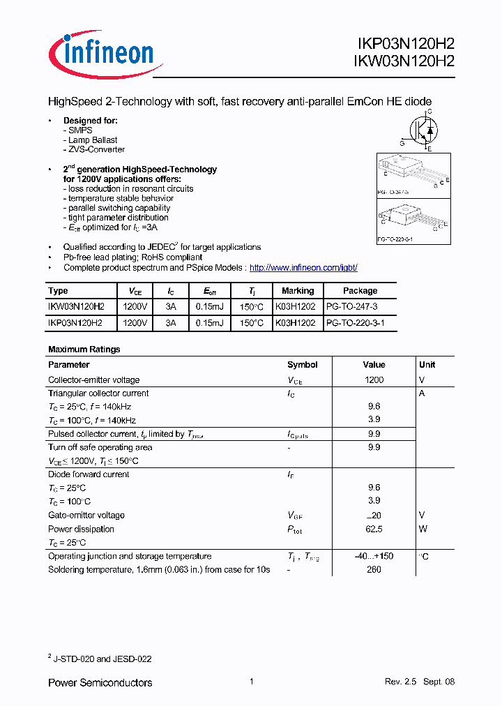 IKP03N120H208_5050158.PDF Datasheet