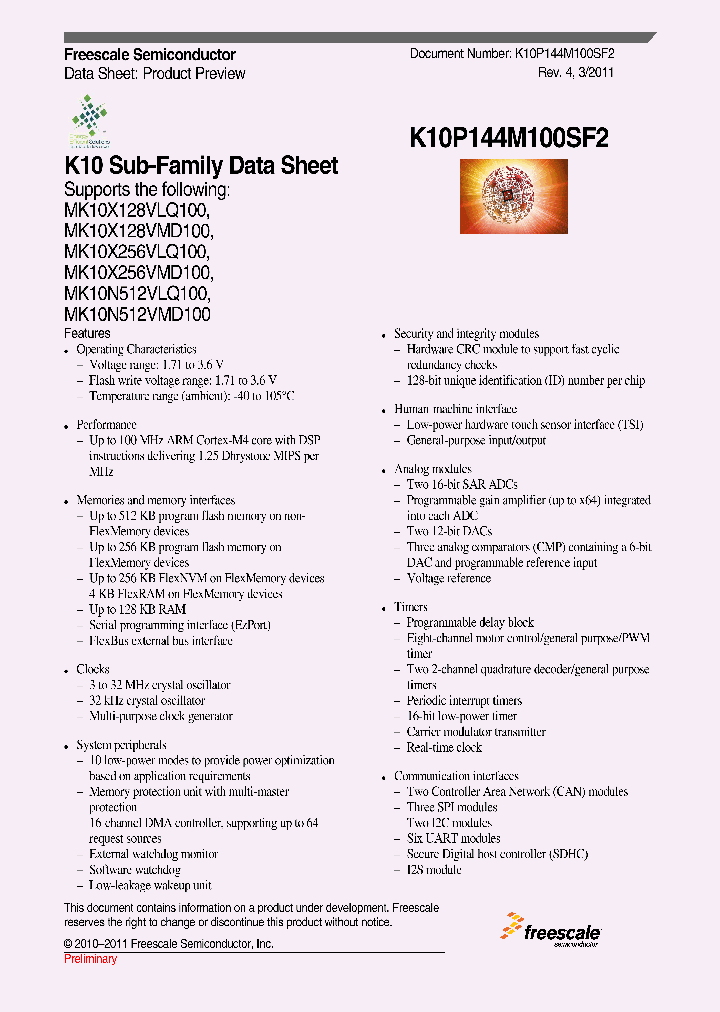 MK10N512VLQ100_5050354.PDF Datasheet