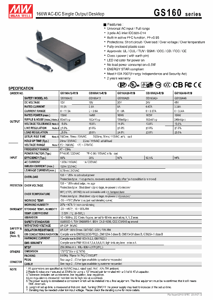 GS160A12-R7B_5050405.PDF Datasheet