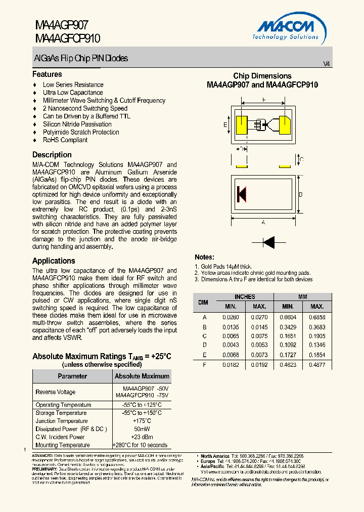 MA4AGP9072_5050537.PDF Datasheet