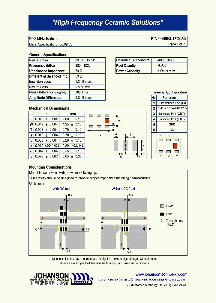0900BL15C050_5050692.PDF Datasheet